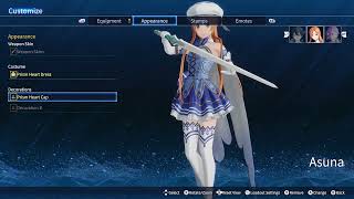 Sword Art Online Fractured Daydream Prism Heart Dress and Hat Premium Edition [upl. by Marybelle]