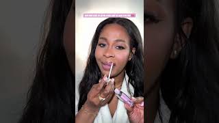 Dior Pink Lilac Lip Maximizer on Dark skin 🎀 diormakeup newmakeup darkskinmakeup [upl. by Ibocaj]