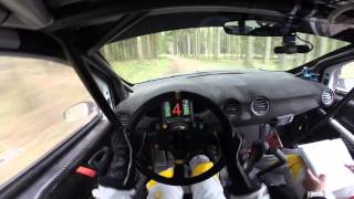 INSANE Rally Race Driver POV  Flat out Inbetween trees [upl. by Morell248]