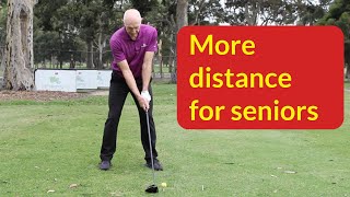 Best senior golf swing for distance [upl. by Hartzell471]