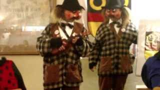 Schnitzelbank in LörrachStetten zur Fasnacht 2014 Vorstadt Laaferi [upl. by Naeerb]