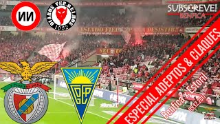 O melhor ficou para o fim ESPECIAL ADEPTOS amp CLAQUES Benfica x Estoril [upl. by Ecirtra]