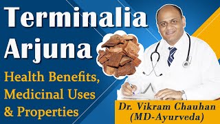 Terminalia Arjuna Health Benefits Medicinal Uses amp Properties [upl. by Ahsiaa135]