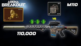 Marksman M110  In Lockdown Valley  Arena Breakout [upl. by Harmon21]