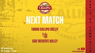 Tonno Callipo Volley vs SSD Trevieffe Volley  19102024 [upl. by Llerdnad]