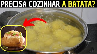 PRECISA COZINHAR A BATATA ANTES DE ASSAR NO FORNO [upl. by Kushner286]