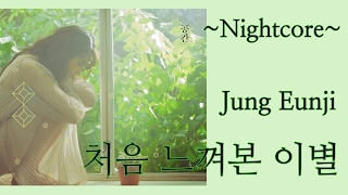 Jung Eunji  Feeling The Farewell for The First TimeftKwak Jineon Nightcore Ver [upl. by Adnirol607]