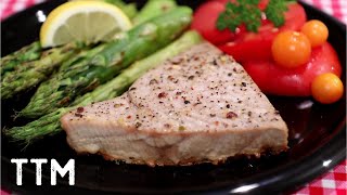 Baked Tuna Steak  Easy Cooking [upl. by Llirrem922]