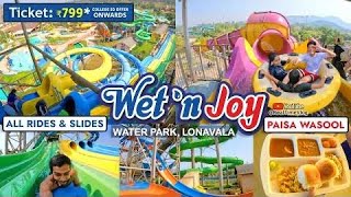 Wet n joy waterpark Lonavala Latest Video TicketsOfferFood How to reach wet n joyAZ Information [upl. by Ralina361]