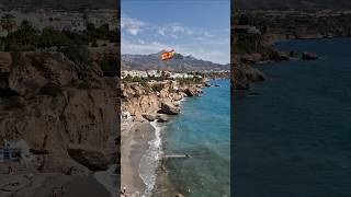 One of the Most Beautiful Places in Europe📍NERJA Spain 🇪🇸 travel spain beach [upl. by Shelbi934]