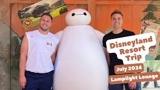 Disneyland Vlog  California Adventure  Lamplight Lounge  World of Colour [upl. by Alisan]