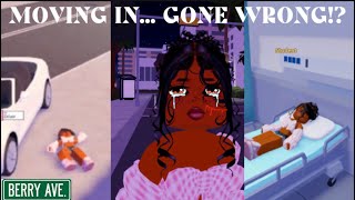 MOVING IN… GONE WRONG EP 1  ROBLOX BERRY AVE STORY  GGX BERRY [upl. by Oriana730]