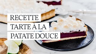 COMMENT FAIRE UNE TARTE À LA PATATE DOUCE   recette pour Thanksgiving [upl. by Blakeley]