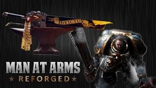 Warhammer 40K Chainsword  MAN AT ARMS REFORGED [upl. by Airamak612]