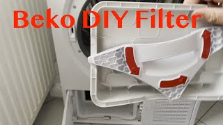 Beko 8635 rx Trockner DIY Filter  Miele war Gestern [upl. by Ondrea]