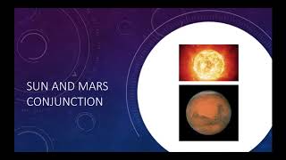 Conjunction of Sun and Mars Vedic Astrology [upl. by Erdnoid]