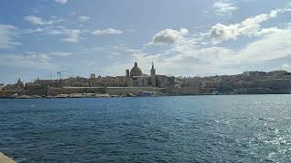 Malta Sliema View of Valletta and Manoel Island [upl. by Schargel809]