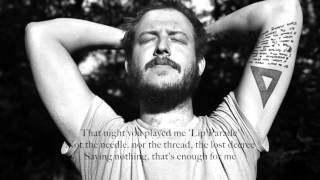 Bon Iver  Holocene Lyrics video [upl. by Isiahi]