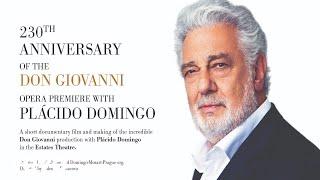 Placido Domingo  230th Anniversary Of The Don Giovanni Opera Premiere [upl. by Blanche199]