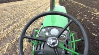 John Deere 4020 plowing [upl. by Rahel]