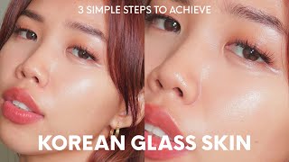 HOW TO ACHIEVE KOREAN GLASS SKIN IN ONE MONTH ✨️ [upl. by Glaab444]