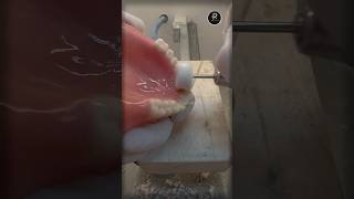 Amazing digital DENTURE dentures polishing teeth dentist dentistry shortsviral [upl. by Nosnah]