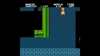 Super Mario Bros All Warp Zones amp Minus World NES [upl. by Chapell]