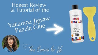 Puzzle Glue will Hold Your Puzzle Together  Yakamoz Puzzle Glue [upl. by Kcam]