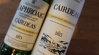 Laphroaig Cairdeas 2023 523  Whisky Wednesday [upl. by Seafowl]