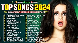 Top Hits 2024 🔥 New Popular Song 2024 🔥 Best English Songs Best Pop Music Playlist on Spotify [upl. by Haletta]