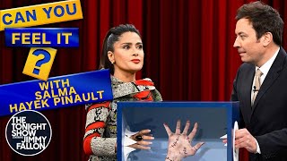 Can You Feel It with Salma Hayek Pinault  The Tonight Show Starring Jimmy Fallon [upl. by Ennairek]