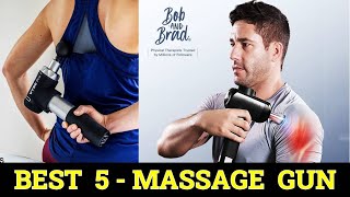 Top 5 Best Massage Gun Reviews 2024 [upl. by Hepsoj]