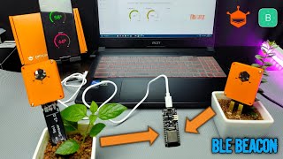 How to make an Advanced IOT Smart Garden  BLE BEACON  DFROBOT FireBeetle ESP32E [upl. by Hasheem]