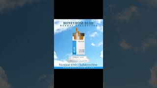 Honeyrose Blue Herbal Cigarettes With No Flavor For Real Smokers Looking To Quit Smoking Real Cigs [upl. by Yobybab]