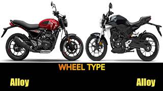 Triumph Speed T4 Vs Honda CB300R specs top speed features triumphspeed400 hondacb300r [upl. by Adnoek617]