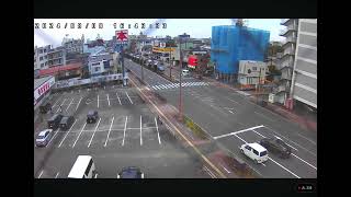 20240808 宮崎県日向灘沖地震 発生当時の映像 ライブカメラ映像切り抜き [upl. by Karilynn]