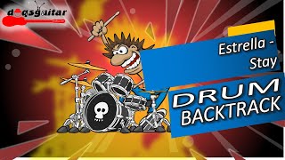 Estrella  Stay drumless  TANPA DRUM BACKTRACK [upl. by Anyale]