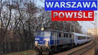 WARSZAWA POWIŚLE PKP POCIĄGI 2023 [upl. by Lamprey309]