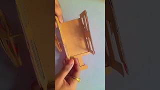 CARDBOARD Mini cart  Diy bullock cart making cardboardcraft diy shortsvideo viral trending [upl. by Metcalf459]