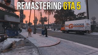 I remastered GTA 5 before GTA 6 comes out with mods [upl. by Euqina11]