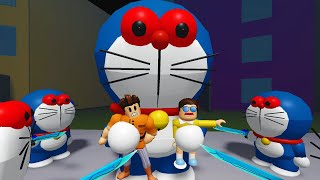 Doraemon Kena Rasuk Jadi Hantu Horroremon Roblox Malaysia [upl. by Yanrahc529]