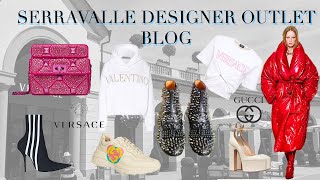 LUXURY DESIGNER OUTLET VLOG VISITING SERRAVALLE [upl. by Balfour493]