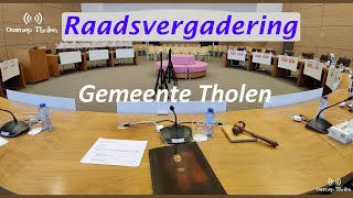 Gemeenteraadsvergadering Tholen  14 maart 2024  Omroep Tholen [upl. by Ramsey]