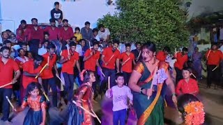 కార్తీక సోమవారం రోజు dynamic kolatam performance in kadapa  Guruvu thirumalaiah and surekha [upl. by Oiromed571]