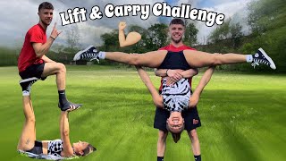 EXTREME COUPLES LIFT amp CARRY CHALLENGE 💪🏼💪🏼 [upl. by Margaretha]