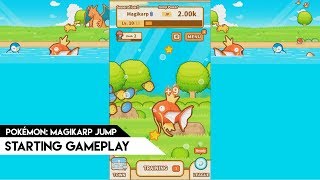 Pokémon Magikarp Jump  Starting gameplay [upl. by Novah196]