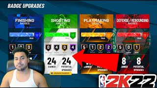 Quickest Method To Get All Shooting Badges FAST in NBA 2K22 [upl. by Cira]