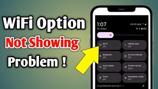 Wifi ka Option Nahin a Raha Hai  Wifi Button Not Showing  wifi option not showing in phone [upl. by Eeliak]