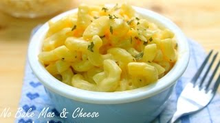 No Bake Mac and Cheese  4 Basic Ingredients [upl. by Rollecnahc]