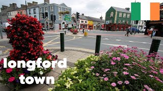 WALKING LONGFORD 4K TOUR IRLAND🇮🇪 [upl. by Ainekahs]